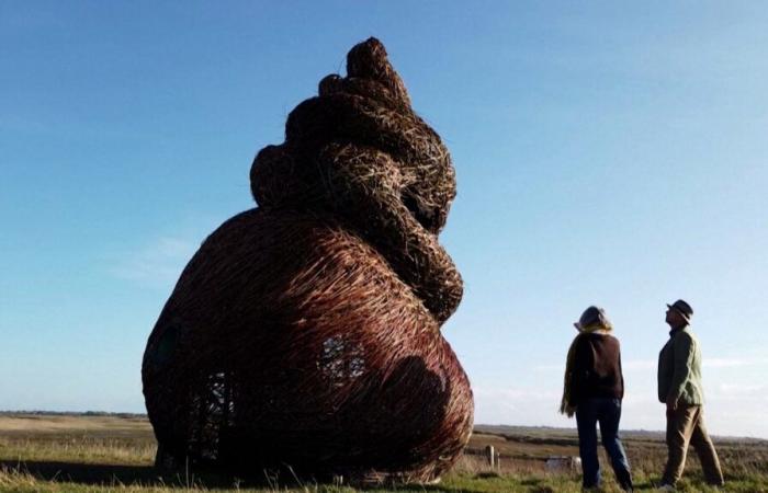 Una escultura que se parece extrañamente al emoji de caca genera debate en Inglaterra: “Es una victoria para nosotros”