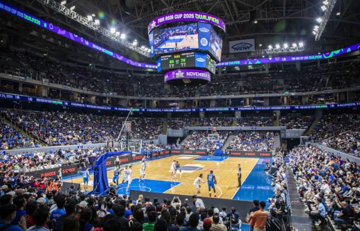 Éxito popular de los Clasificatorios a la Copa FIBA ​​​​Continental 2025 | Baloncesto FIBA