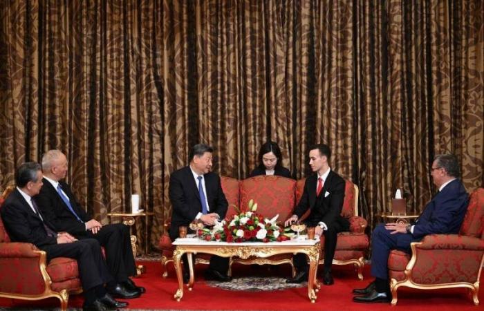 Xinhua. Lo que se dijeron SAR el Príncipe Heredero Moulay El Hassan y el Presidente Xi Jinping en Casablanca