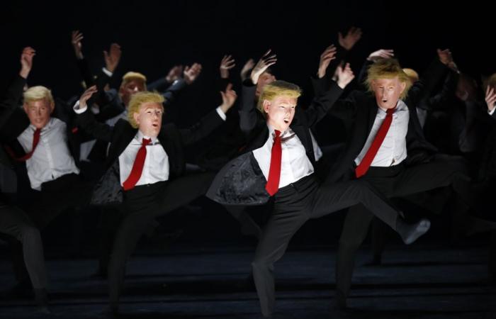 Donald Trump en el centro de un espectáculo de danza comprometido en Aviñón