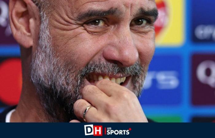 “Quería hacerme daño”: Pep Guardiola llega a rueda de prensa con la cara hinchada tras la goleada del City ante el Feyenoord