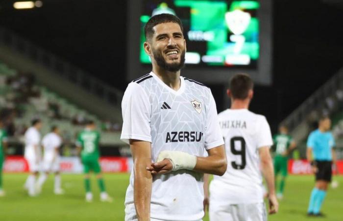 El regreso al OL, “un partido especial” para Benzia (FK Qarabag)