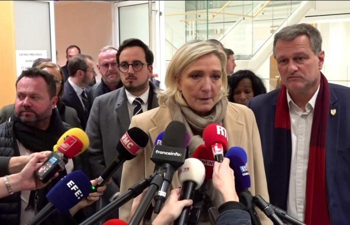 Una vez finalizado el juicio, el 31 de marzo se dictará sentencia para Marine Le Pen y otros 24 acusados.