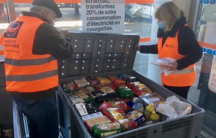 “Tendremos que ponernos al día”: el Banco de Alimentos recogió 25 toneladas menos este año en Dordoña