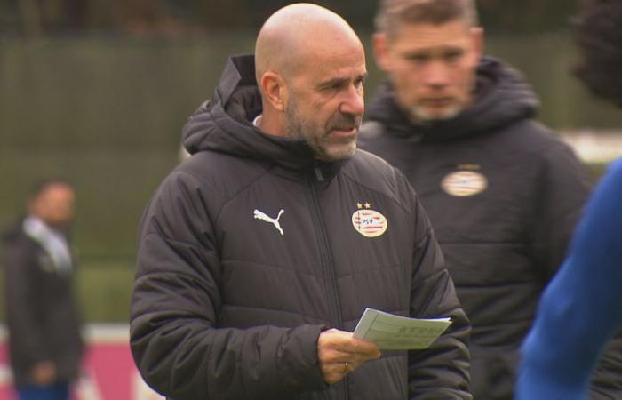 El PSV iba perdiendo ante el Shakhtar (0-2) tras una primera parte floja • Intervino Bosz: Pepi para Dams