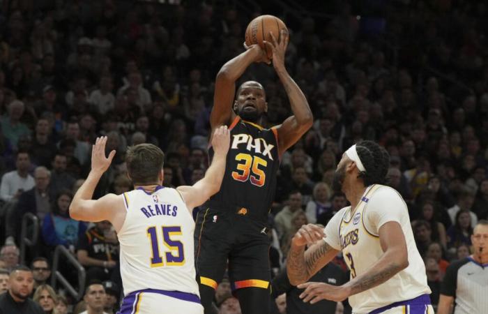 Copa de la NBA: Kevin Durant y Bradley Beal regresan para llevar a los Suns a superar a los Lakers y los Rockets logran un puesto en la ronda eliminatoria