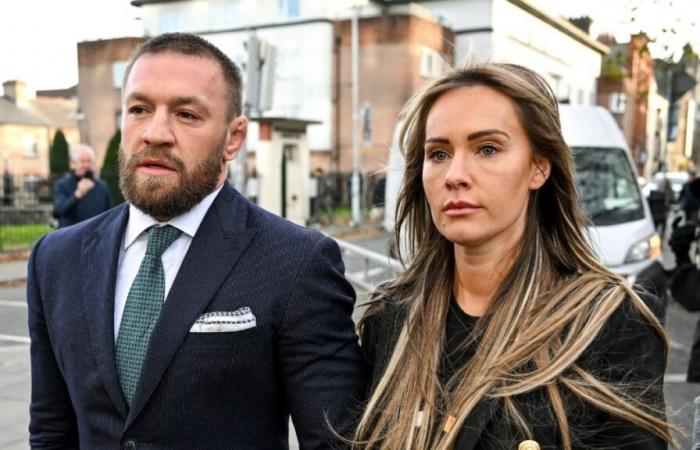 La pareja de Conor McGregor reacciona con dureza a la condena