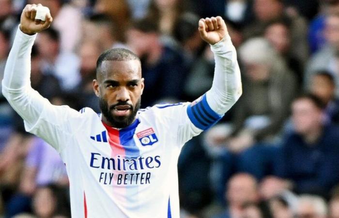 Alexandre Lacazette falló en el OM