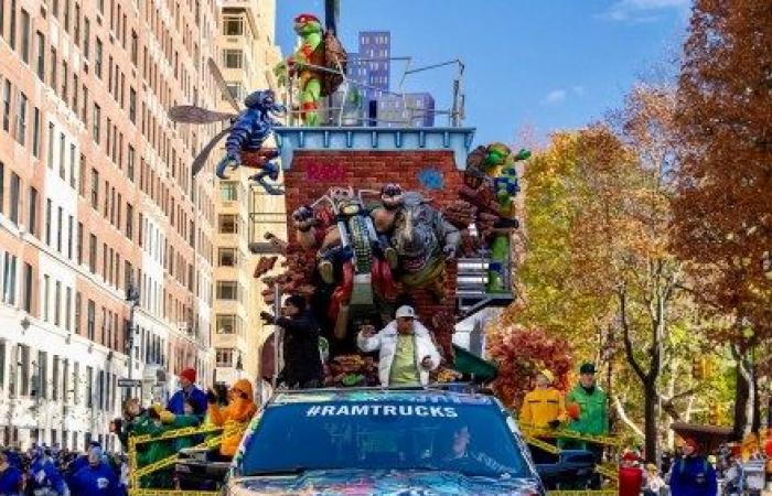 Las camionetas Ram impulsan el 98º desfile anual del Día de Acción de Gracias de Macy’s