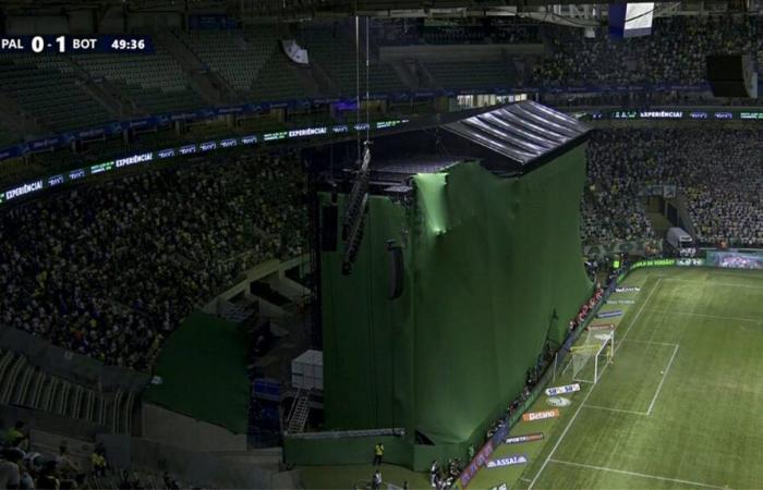 Un escenario de concierto frente a los fans: la idea de GENIUS de Palmeiras