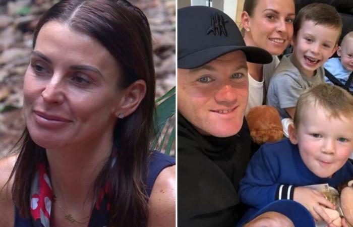 Coleen Rooney sorprende a las estrellas de I’m A Celeb con un golpe salvaje a su esposo Wayne