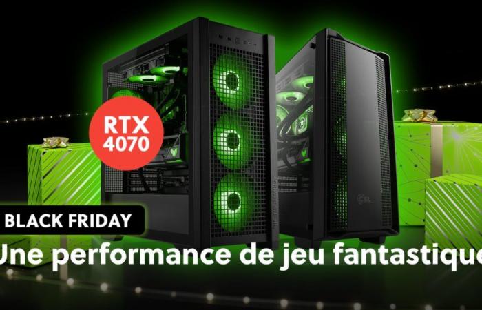 Lo mejor en precio y rendimiento para el Black Friday: nunca has visto PC para juegos con tarjetas gráficas Nvidia a un precio tan bajo.