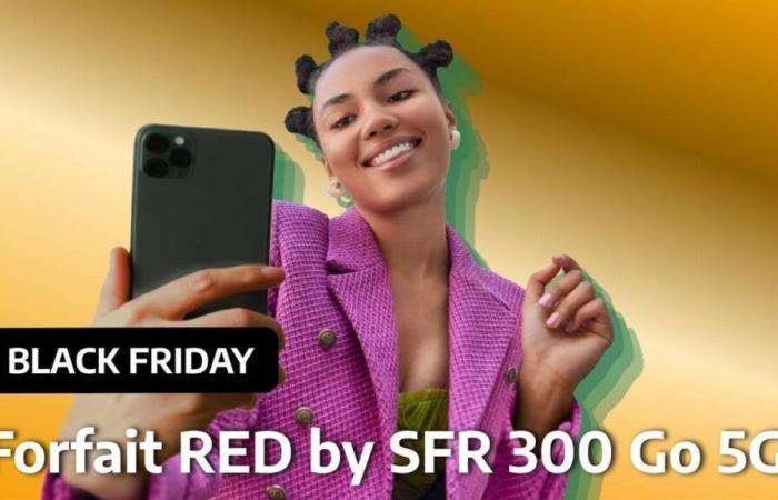 ¡SFR recorta precios con el paquete Black Friday de 300 GB 5G por 9,99 €!