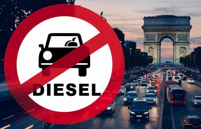 Prohibición del diésel en Francia: ¿qué ciudades afectadas?