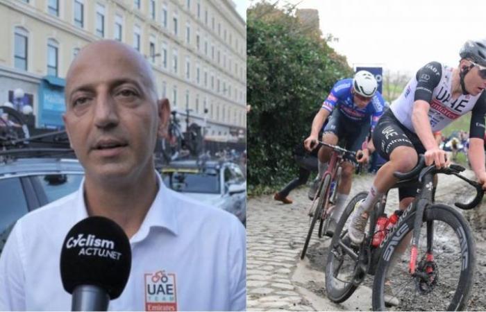 Ciclismo. Ruta – Matxin Fernández: “¿Pogacar sobre la París-Roubaix 2025? Eso depende…”