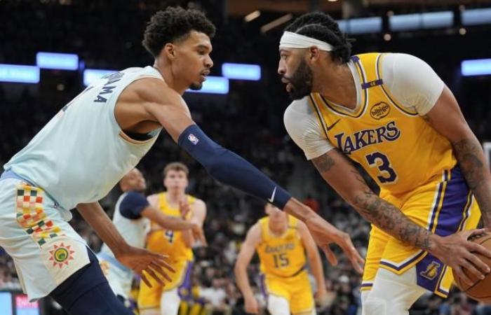 Fácil victoria de Los Angeles Lakers ante San Antonio Spurs en la NBA