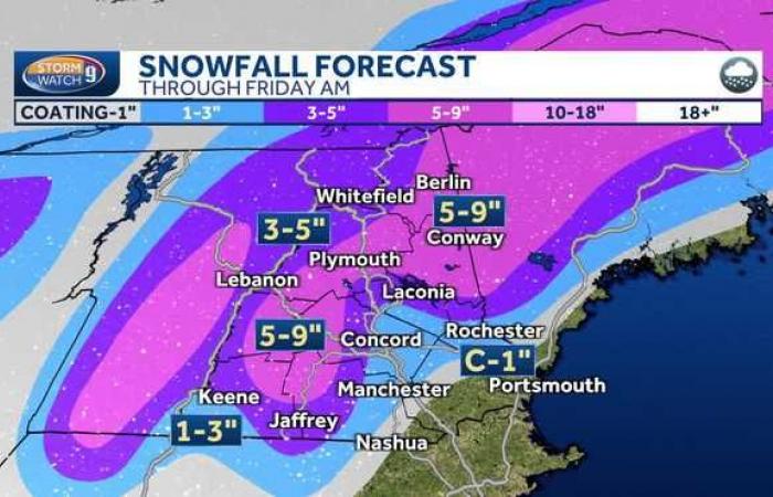 Tormenta de Acción de Gracias traerá nieve y lluvia