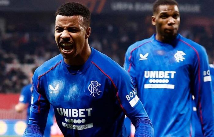 Angustioso, el Niza se hunde en casa ante el Glasgow Rangers