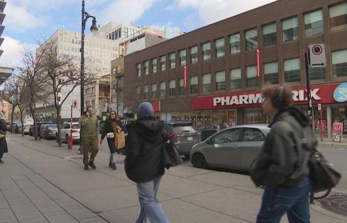 Dos tramos de la Rue Sainte-Catherine Ouest serán peatonales