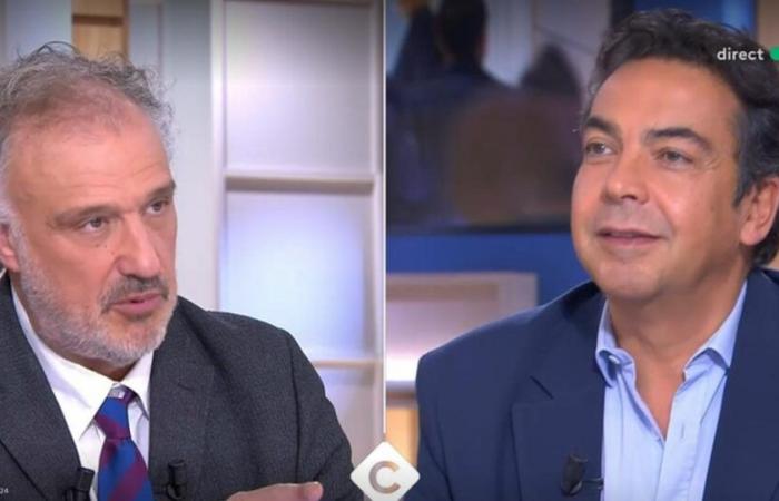 Intercambio de armas entre Patrick Cohen y el abogado de Marine Le Pen en “C à vous”