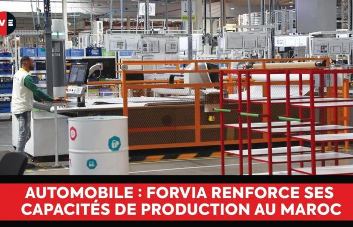 Industria del automóvil: Forvia inaugura la ampliación de su fábrica de Kénitra