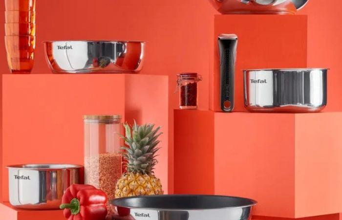 Por menos de 100 euros, esta batería de cocina Tefal Ingenio está causando estragos en este famoso sitio