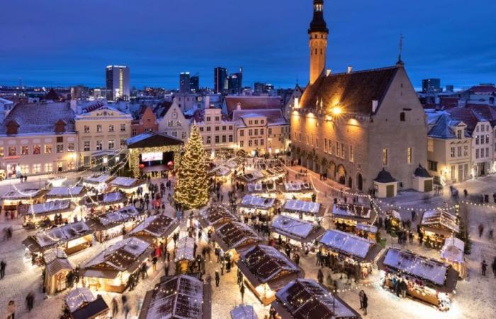 Tallin: la aparición de un destino bajo la nieve