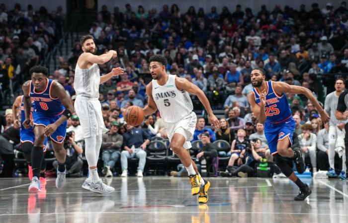 Los Mavericks hacen rodar a los Knicks con determinación y Grimes