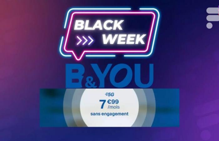 Bouygues Telecom ofrece un fantástico paquete 5G de 130 GB por sólo 7,99 € al mes para el Black Friday