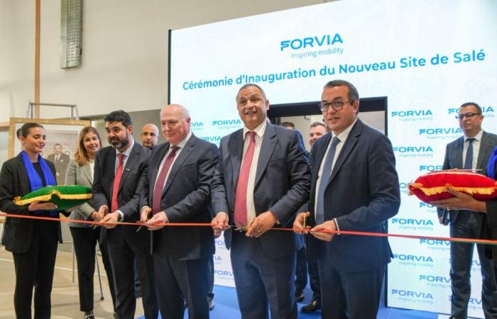 Industria del automóvil: Forvia inaugura una nueva fábrica en Salé