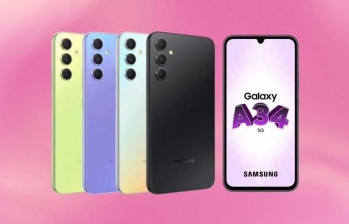 este teléfono inteligente Samsung tiene un precio bajo en Cdiscount