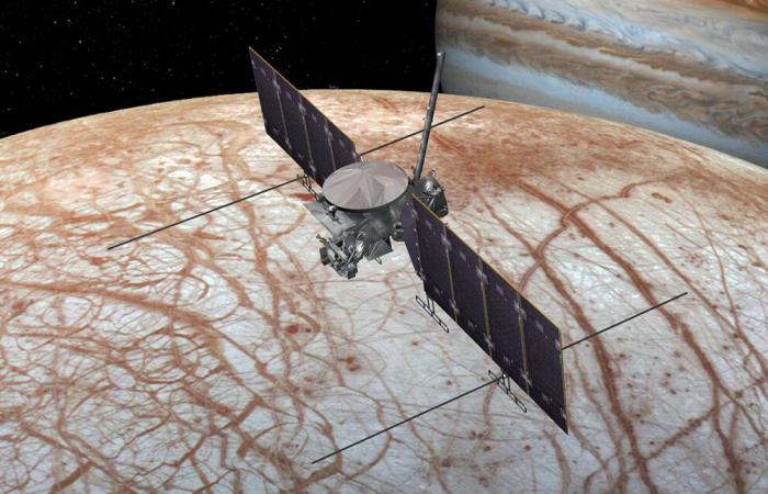 En su camino hacia Júpiter, la nave Europa Clipper alcanza un hito importante