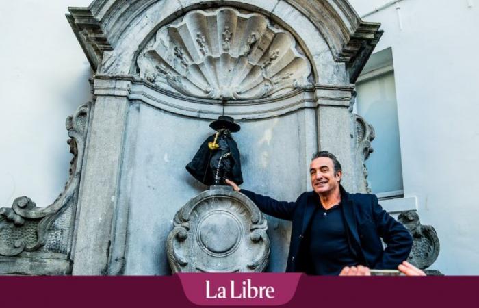 Jean Dujardin hace una declaración de amor por Bruselas y elogia los méritos de un restaurante: “Me gustan sus croquetas de queso” (VÍDEO)