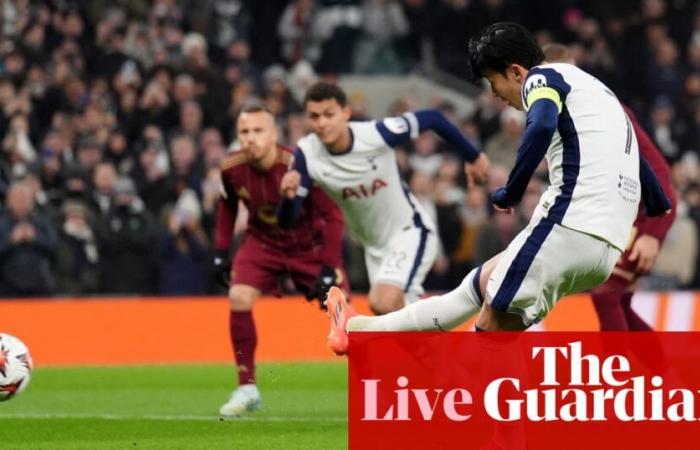 Tottenham v Roma: Europa League – en vivo | liga europea