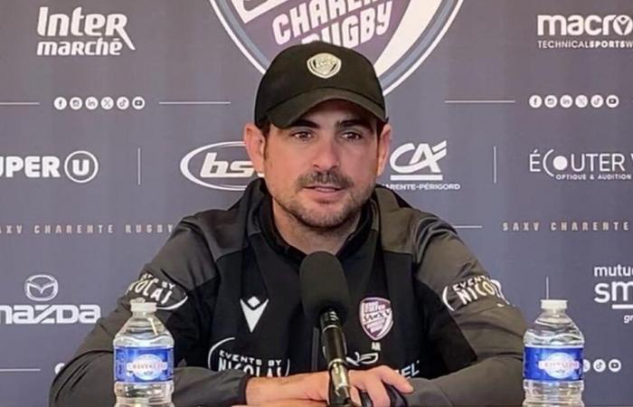 Rugby (Pro D2). Alexandre Ruiz (SA XV): “Vamos por un camino que me parece coherente”