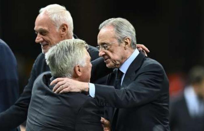 reunión entre Florentino y Ancelotti