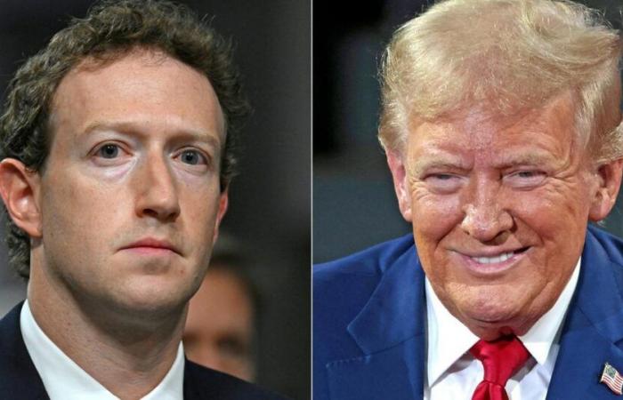 El metajefe Mark Zuckerberg cenó con Donald Trump en Mar-a-Lago