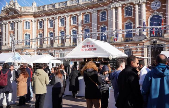 Tolosa. Aligot, vino caliente y pista de hielo… El mercado navideño “imperdible” del Capitole está abierto