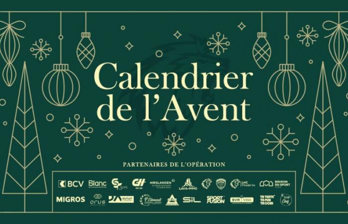 Vuelve el calendario de Adviento del Lausanne Hockey Club para 2024 – Lausanne HC