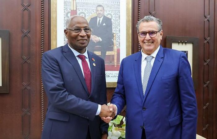 Aziz Akhannouch se reúne con el Primer Ministro de la República de Guinea