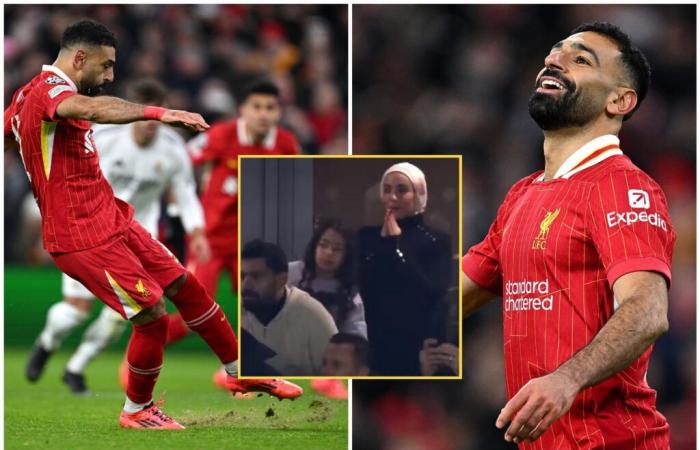 Reacción al penalti fallado por la estrella del Liverpool ante el Real Madrid