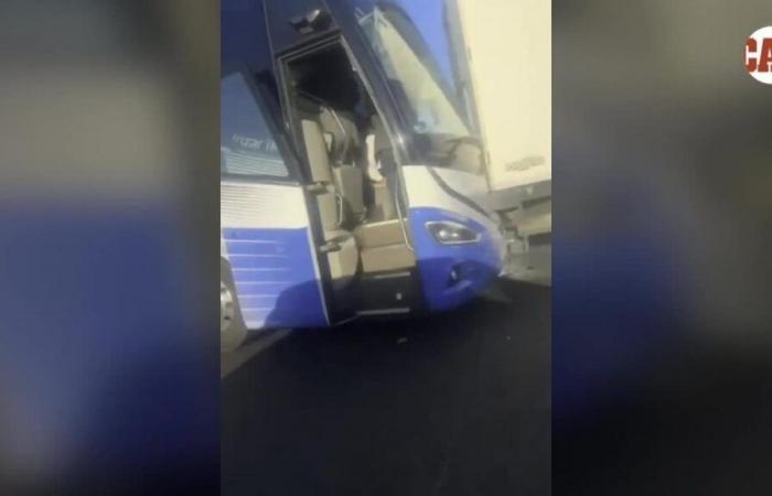 Real Madrid: El autobús del Real Madrid sufre una pequeña colisión en su viaje de regreso desde Liverpool