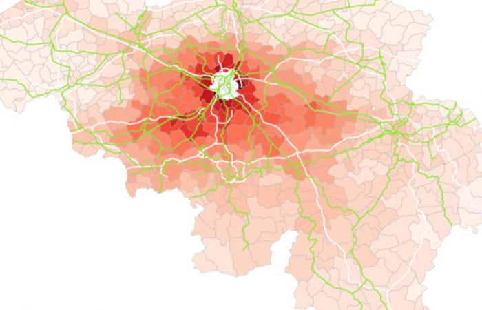 Bruselas: ¿qué municipios acogen a más viajeros? (infografía)