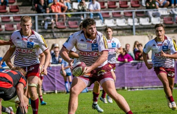 Rugby. Florian Baquey, un pilar respetado entre los aspirantes a la UBB