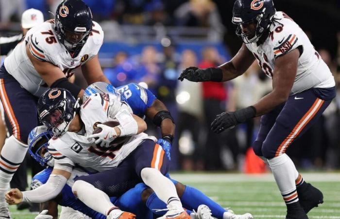 Un final de partido desastroso para los Bears