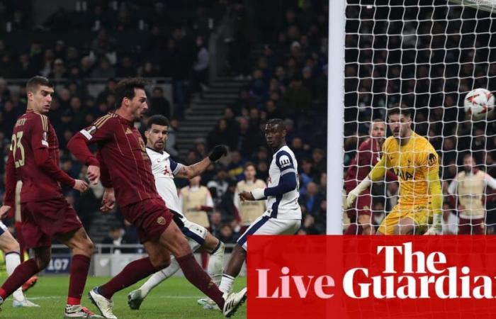 Tottenham 2-2 Roma: Europa League – como sucedió | liga europea