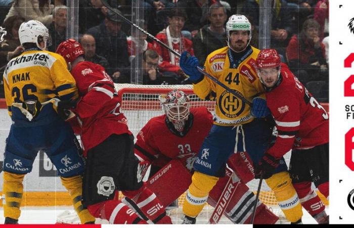 El LHC cae en casa ante el HC Davos – Lausanne HC