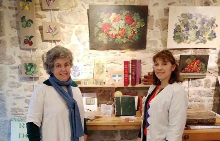 Figeac. Dos artesanas en el mismo taller