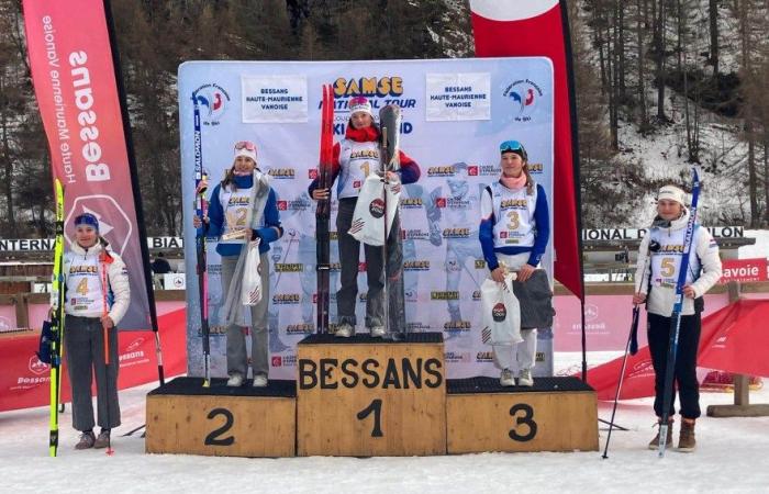 Esquí de fondo | Coupe de France de Bessans: Agathe Margreither domina el clásico individual U20, Gaëtane Breniaux gana en U18 | Revista nórdica | Biatlón n°1