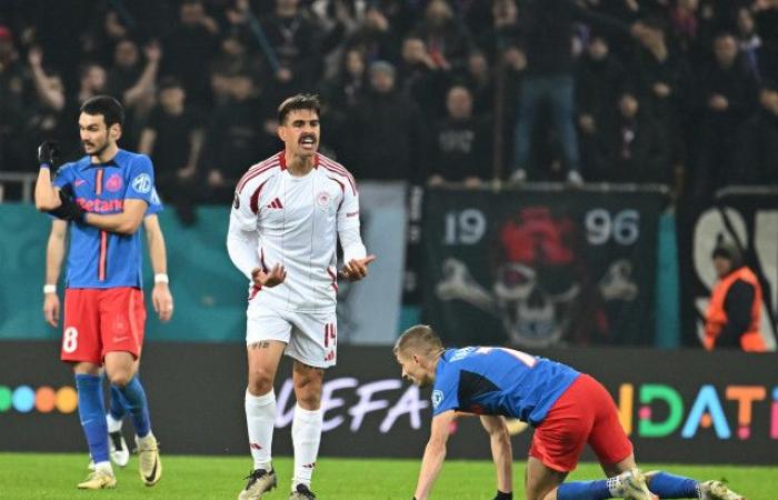 Vídeo | FCSB – Olympiacos 0-0. En 10 personas, el campeón rumano anotó un punto y se acerca a la “primavera europea”